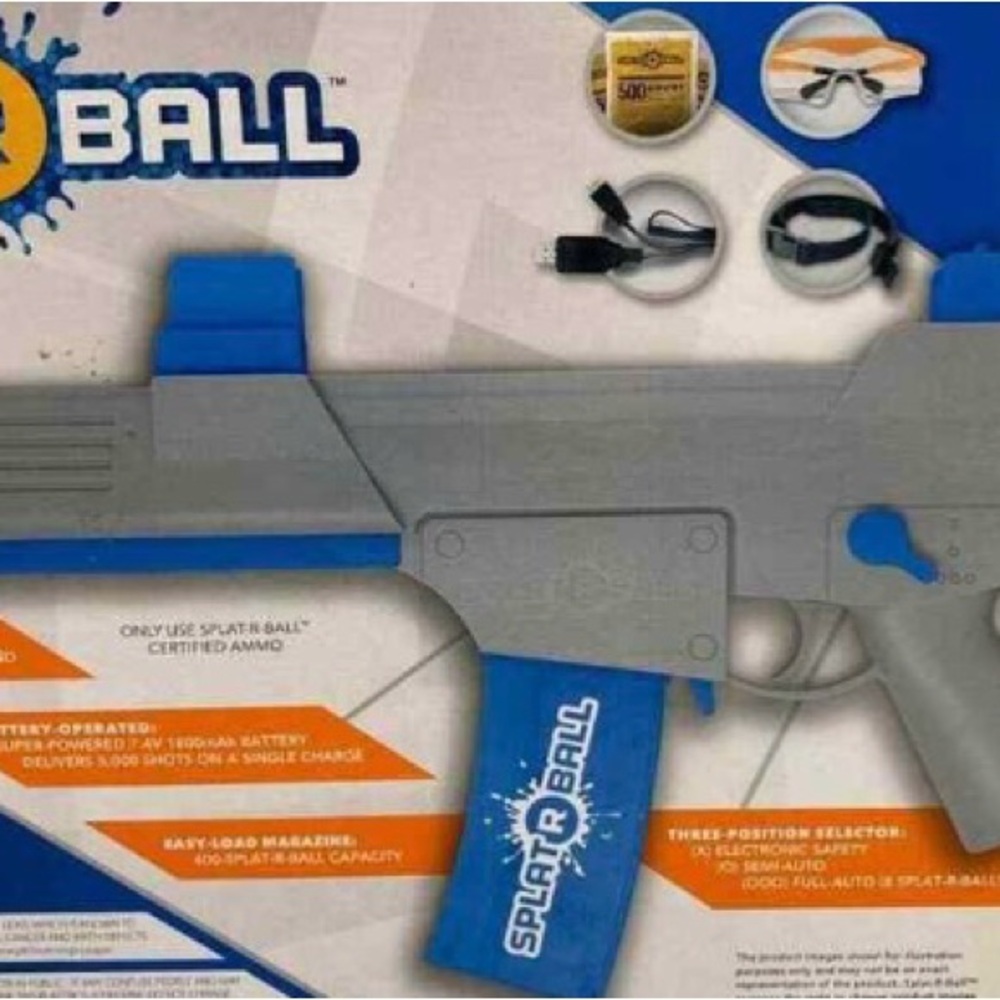 Splat r ball gun NOT FOR SALE